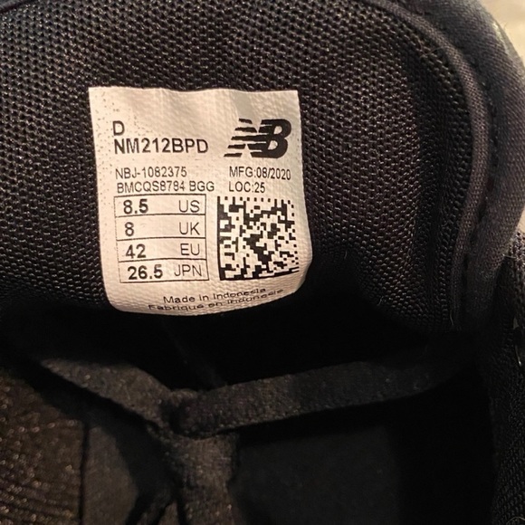 New Balance Numeric 212 Black/Oak Leaf Green Skate Shoe - Picture 2 of 5